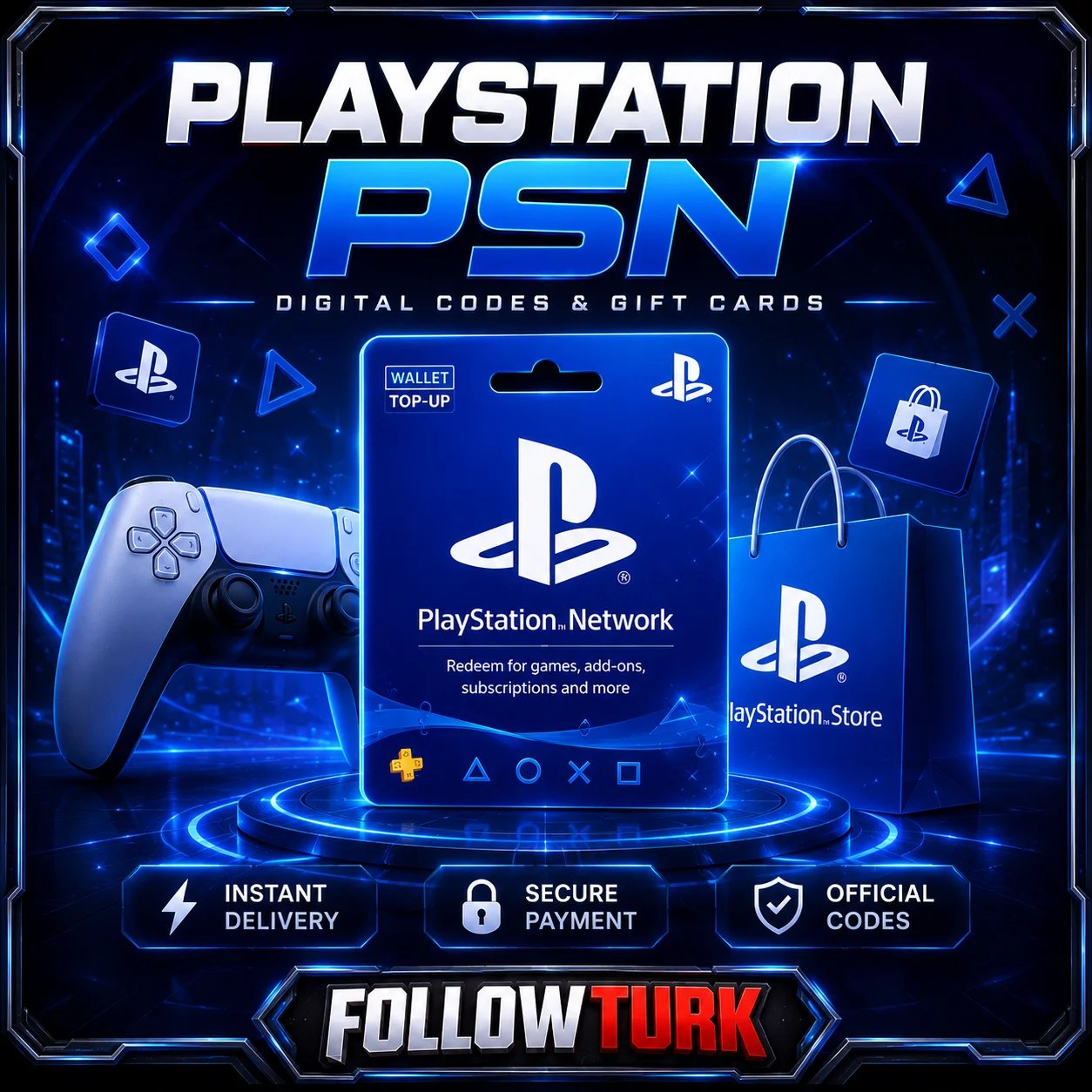 PlayStation PSN Guthabenkarten
