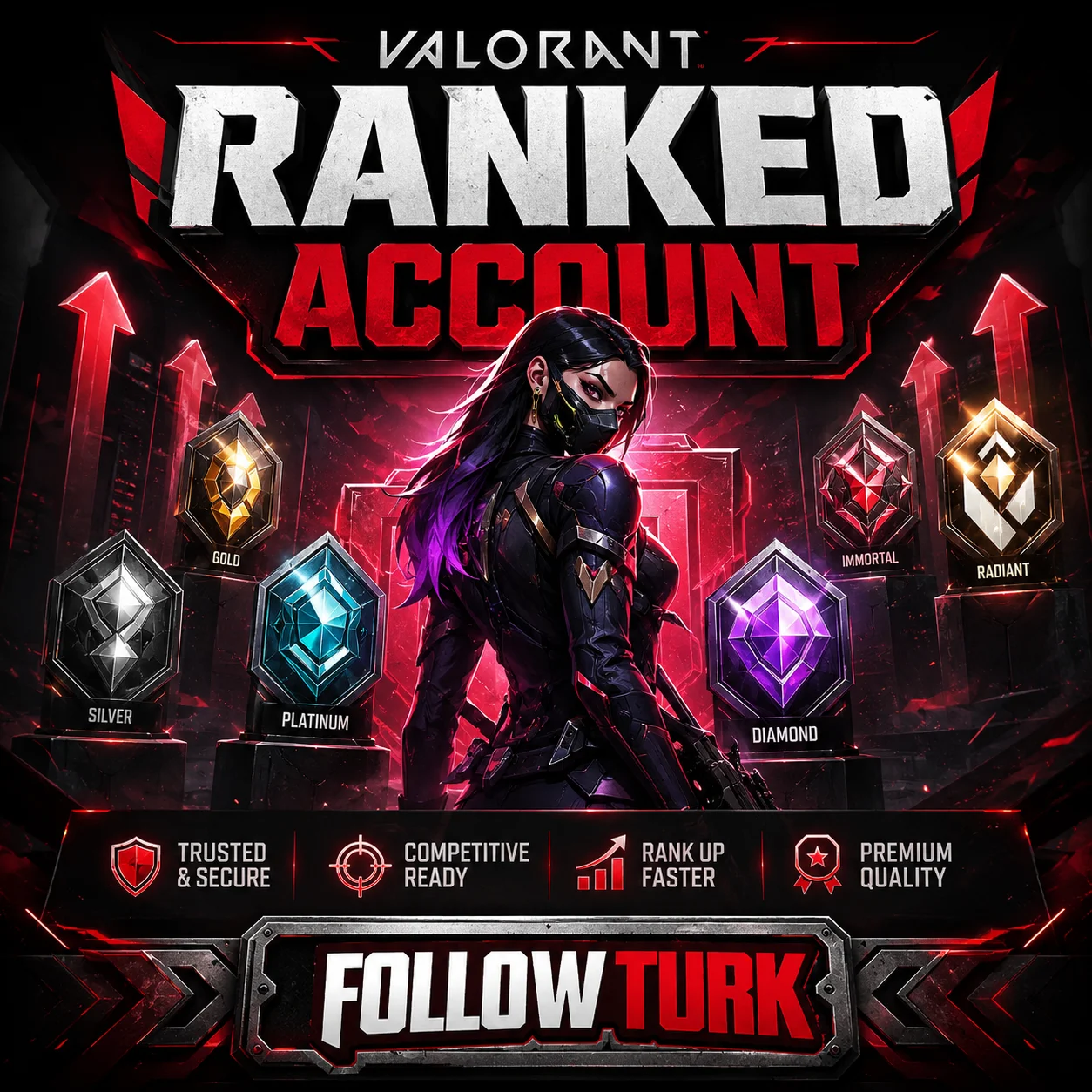 Valorant Ranked Account