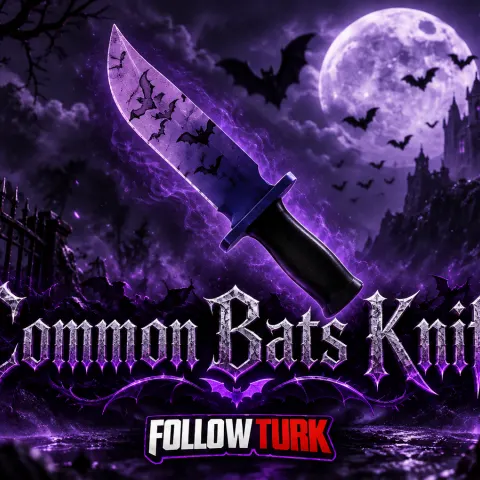 Common Bats Knife - MM2 - FollowTurk