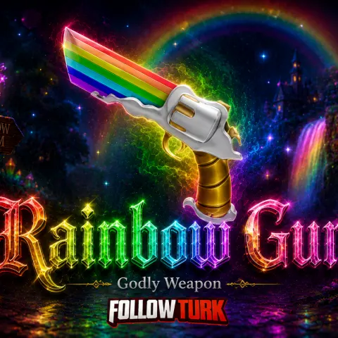 Rainbow Gun - MM2 - FollowTurk