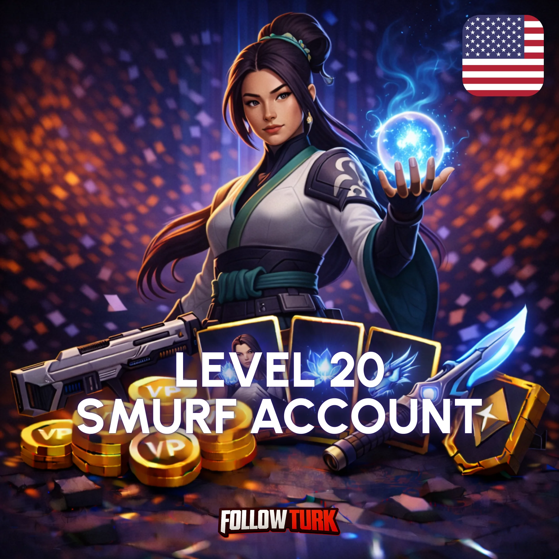 North America Smurf Account (NA) für Valorant - FollowTurk