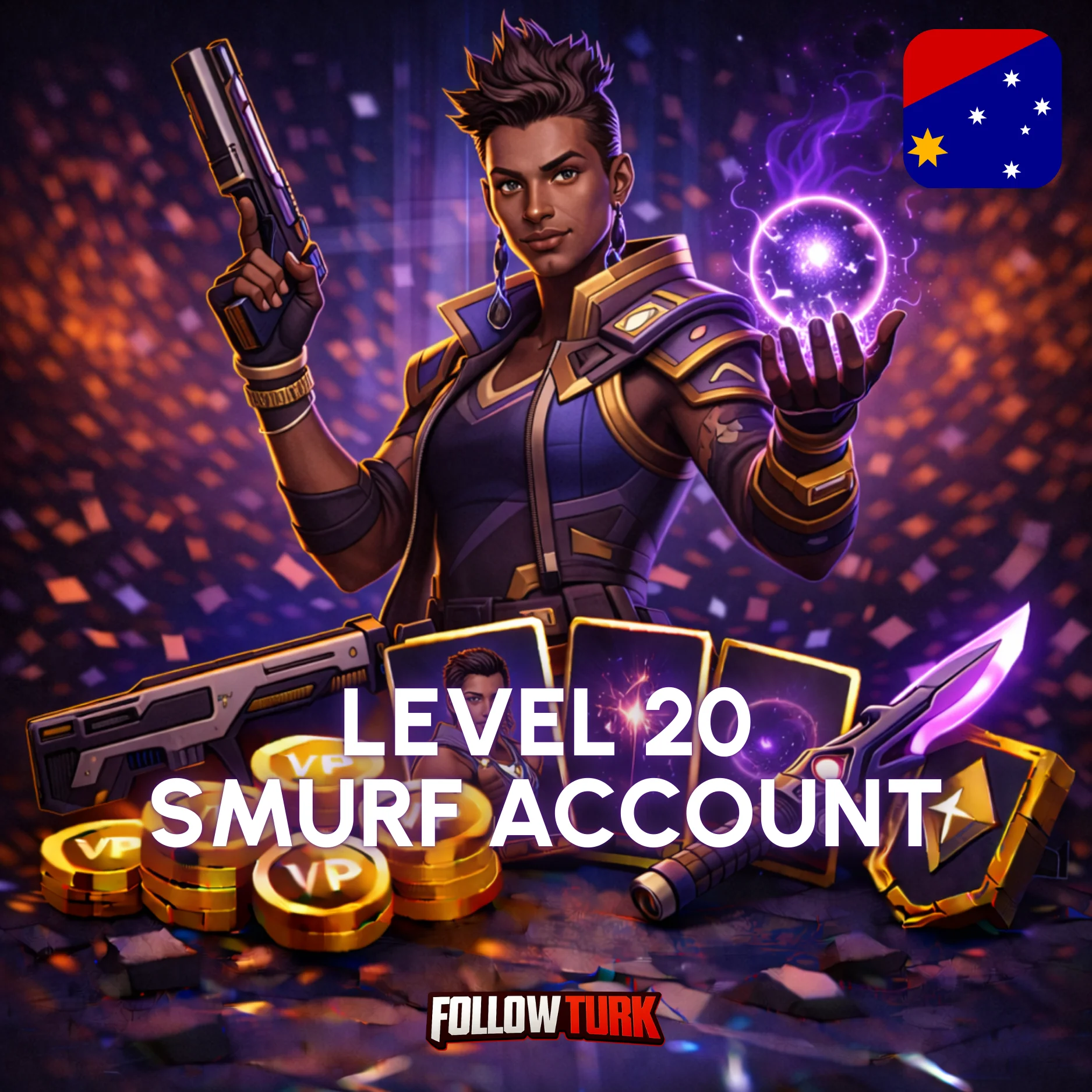 Valorant Smurf Account Asien-Pazifik (AP)
