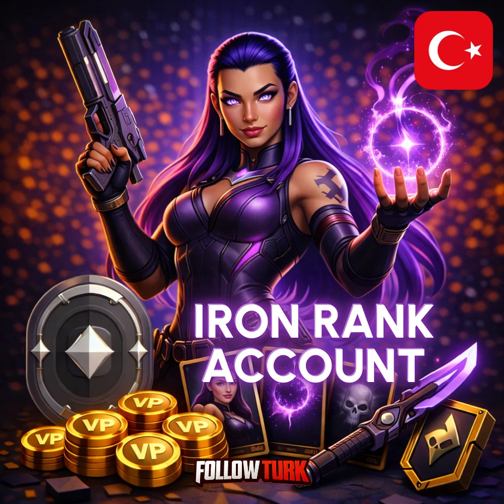 Türkei (TR) Iron-Account für Valorant