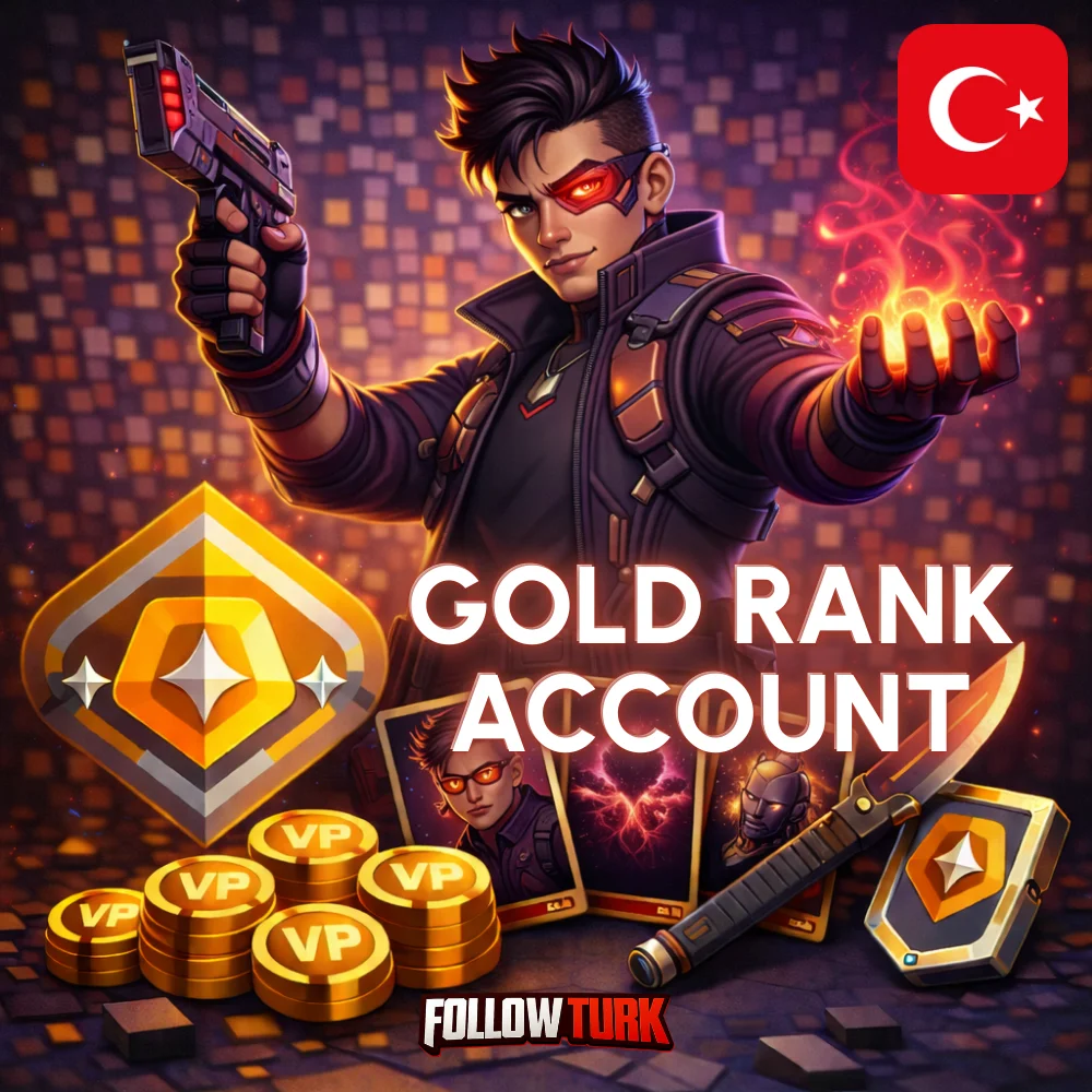 Türkei (TR) Valorant Gold Account - FollowTurk