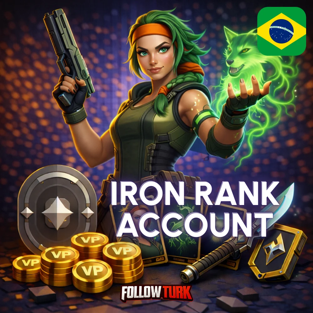 Brasilien (BR) Iron Account für Valorant - FollowTurk
