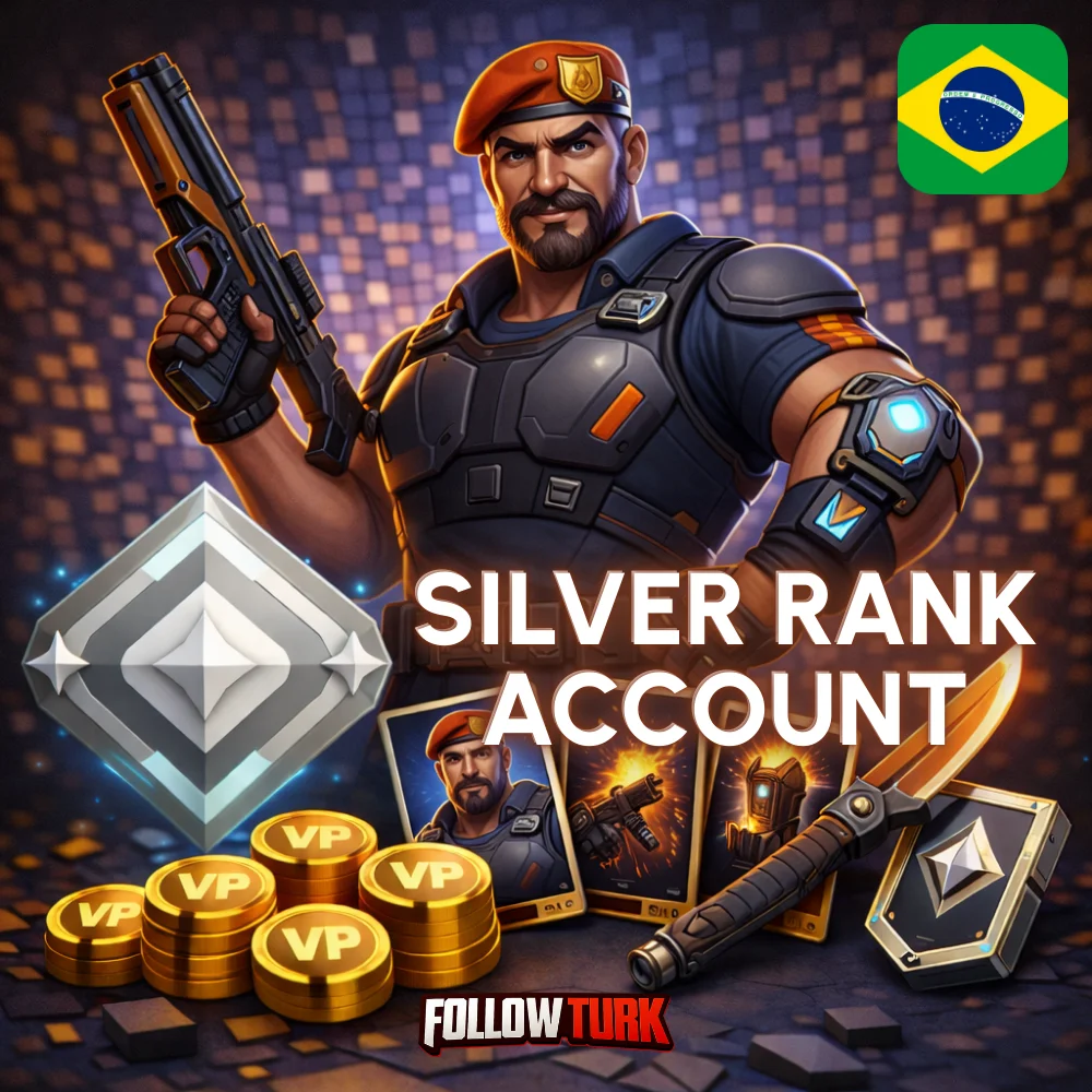 Brasilien (BR) Valorant Silber-Account - FollowTurk