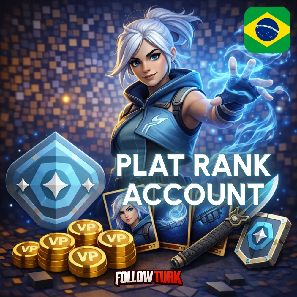 Brasilien (BR) Valorant Platin-Account - FollowTurk