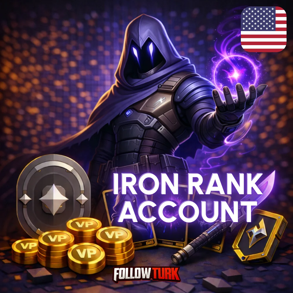 Nordamerika (NA) Iron Account für Valorant - FollowTurk