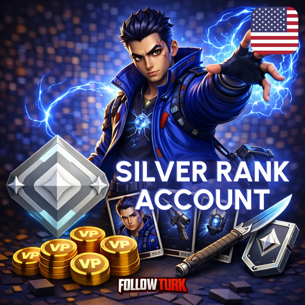 Nordamerika (NA) – Valorant Silber Account - FollowTurk