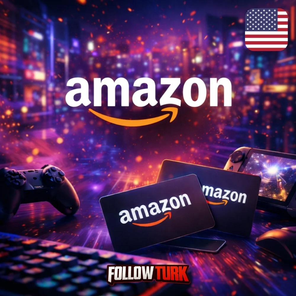 Amazon USA - USD Geschenkkarte - FollowTurk