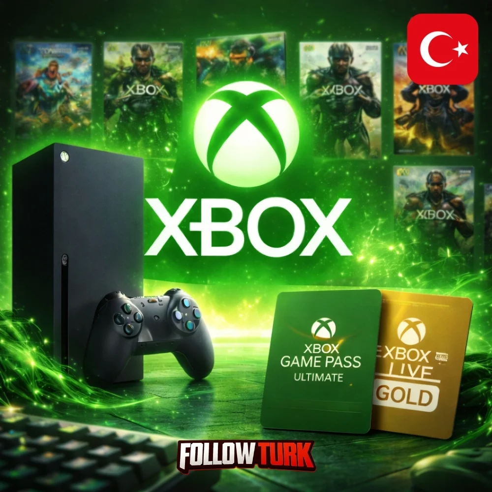 Xbox Türkei - TRY Guthabenkarte - FollowTurk