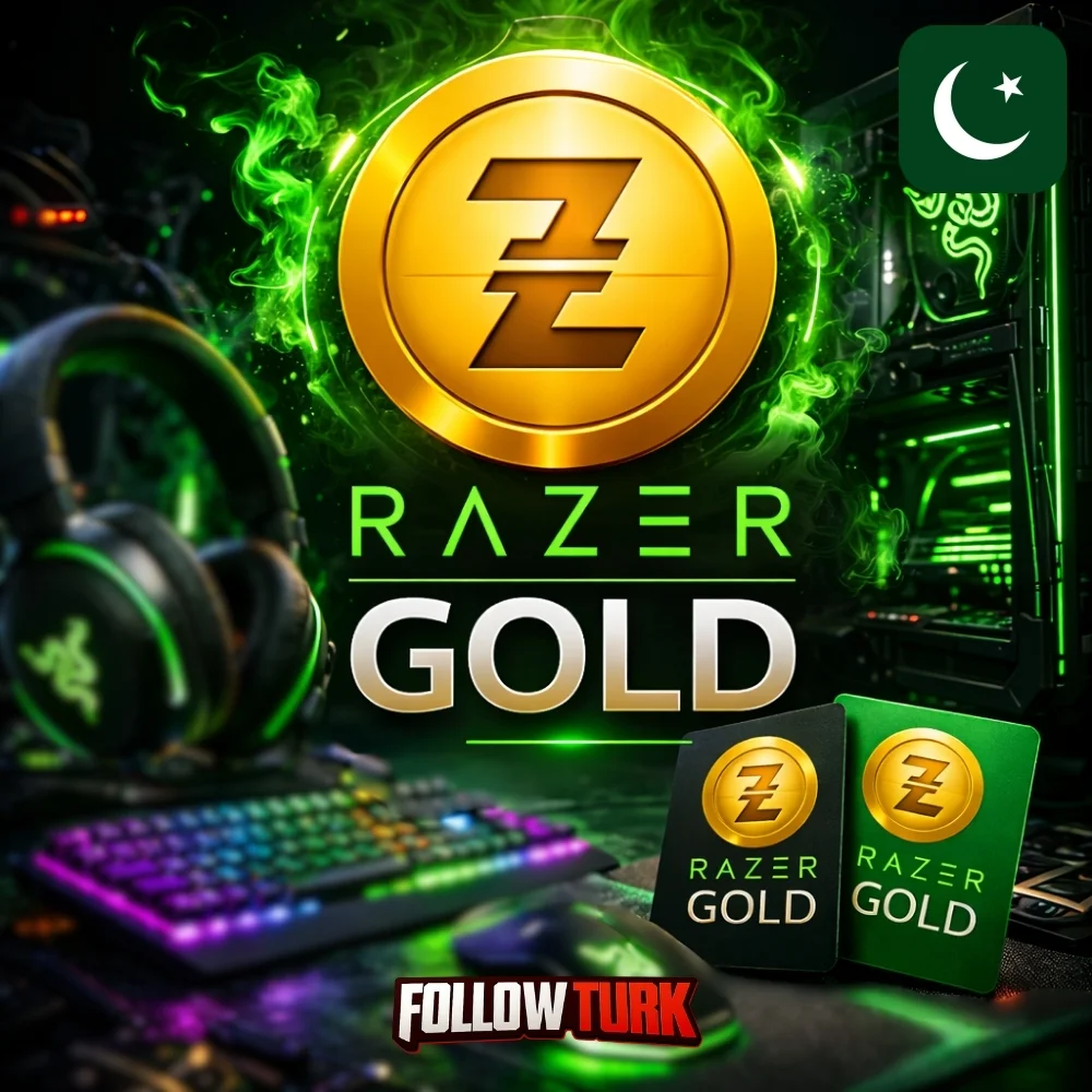 Razer Gold Pakistan – PKR Guthabenkarte - FollowTurk