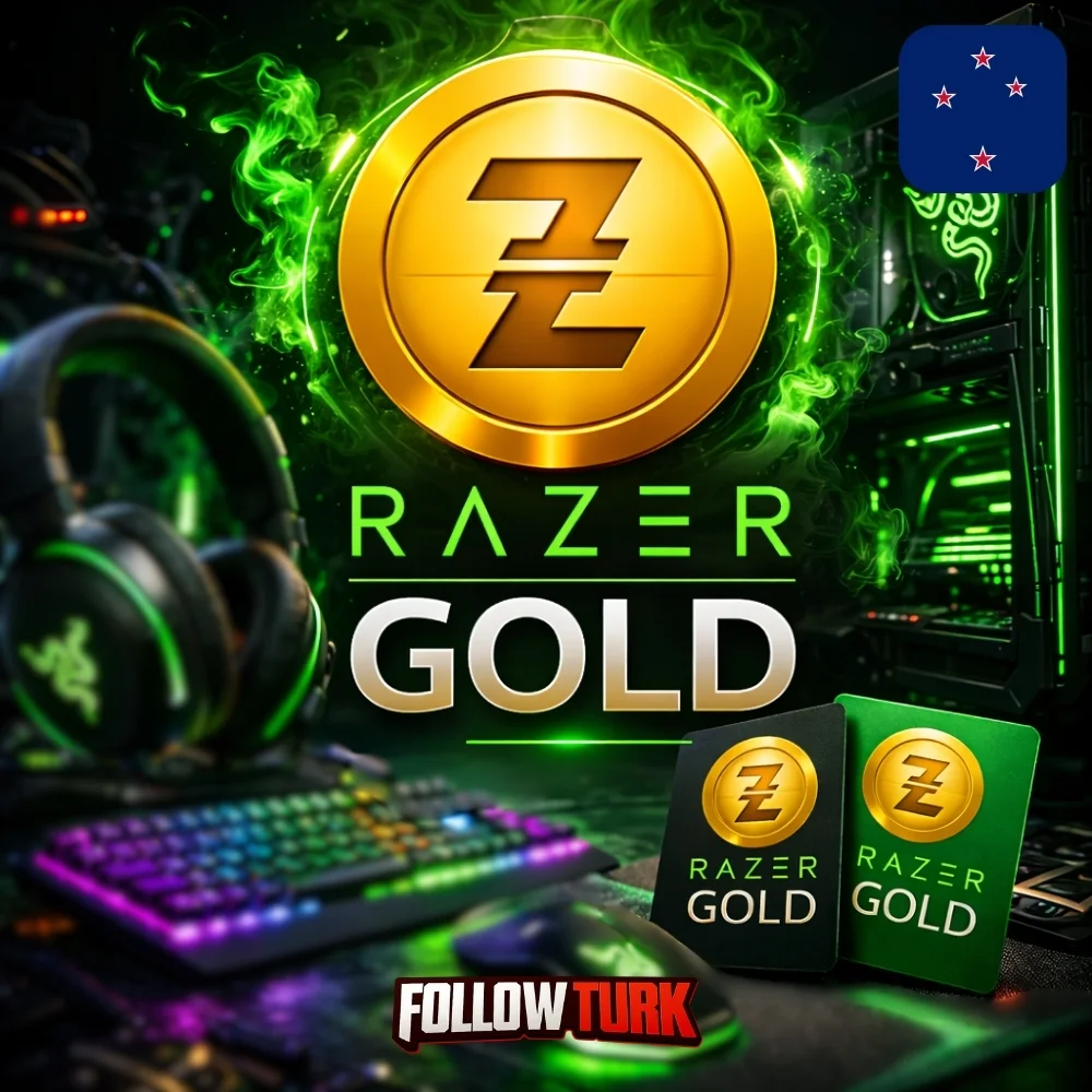 Razer Gold Neuseeland (NZD) Geschenkkarte - FollowTurk