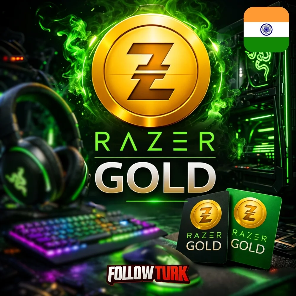 Razer Gold Indien - INR - FollowTurk