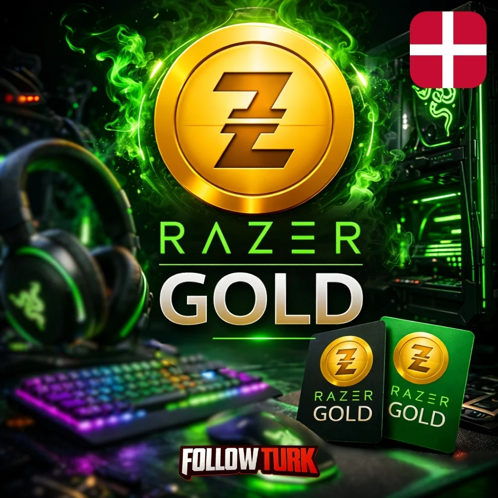 Razer Gold Dänemark - DKK - FollowTurk