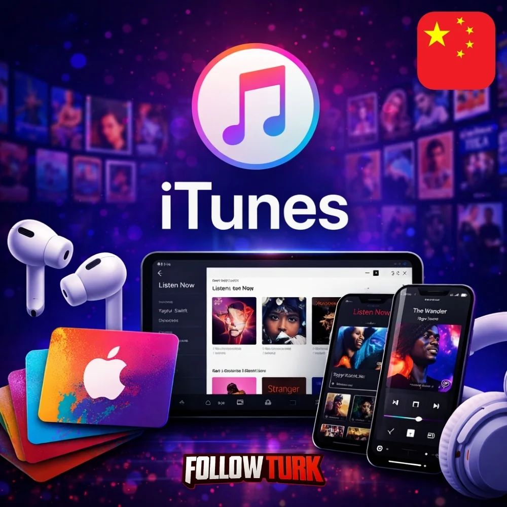 iTunes China - CNY Guthabenkarte - FollowTurk