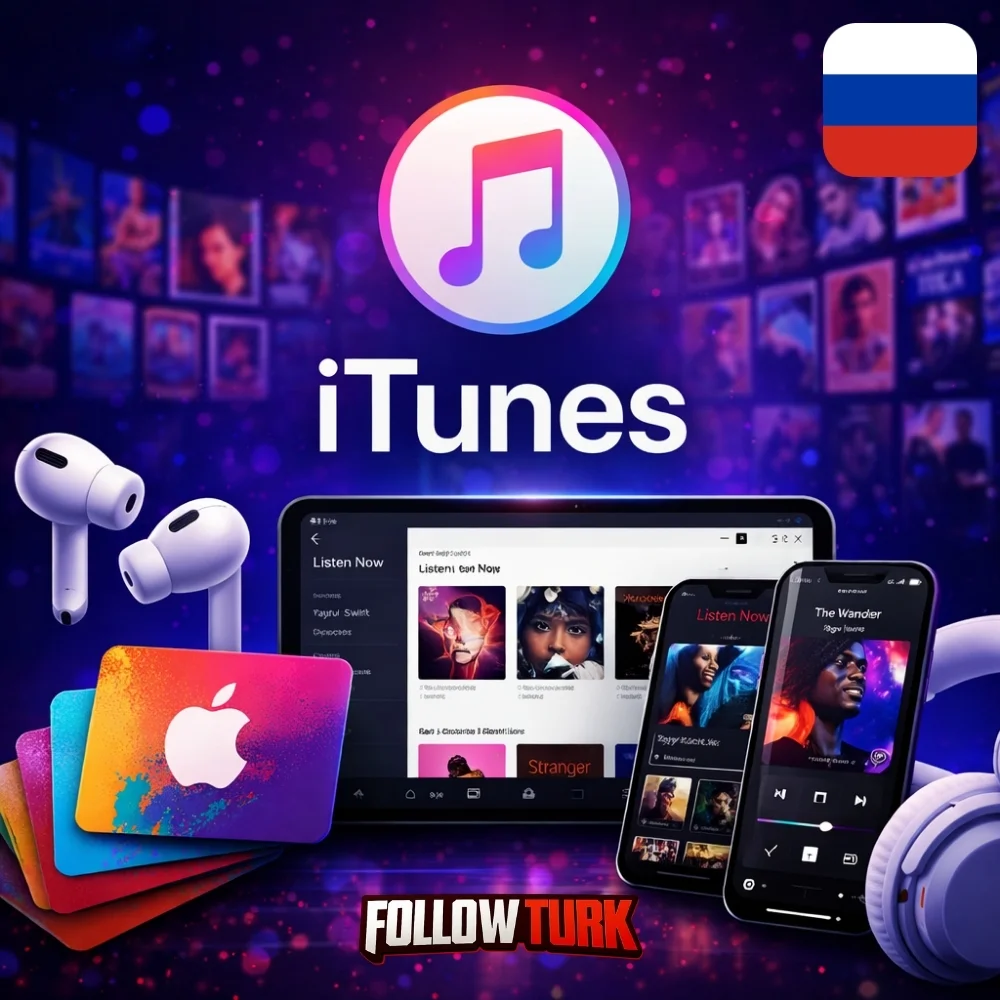 iTunes Russland – RUB Guthabenkarte - FollowTurk