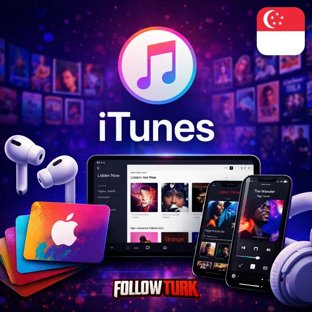 iTunes Singapur – SGD Geschenkkarte - FollowTurk