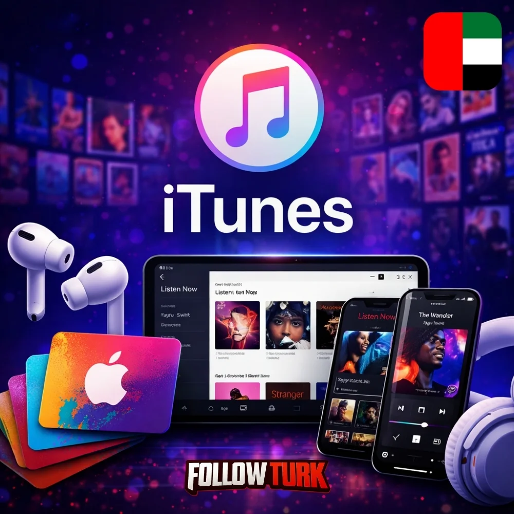 iTunes UAE – AED Geschenkkarte - FollowTurk