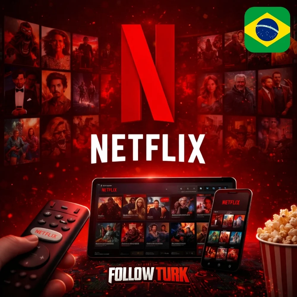 Netflix Brasilien – BRL Geschenkkarte - FollowTurk