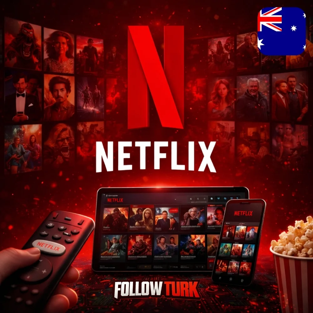 Netflix Australien – AUD Geschenkkarte - FollowTurk
