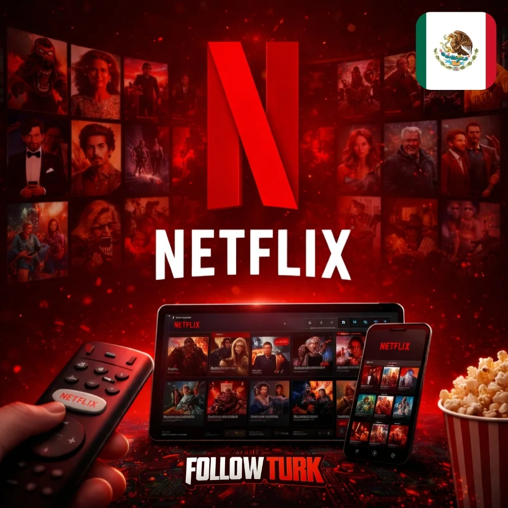 Netflix Mexiko – MXN Geschenkkarte - FollowTurk