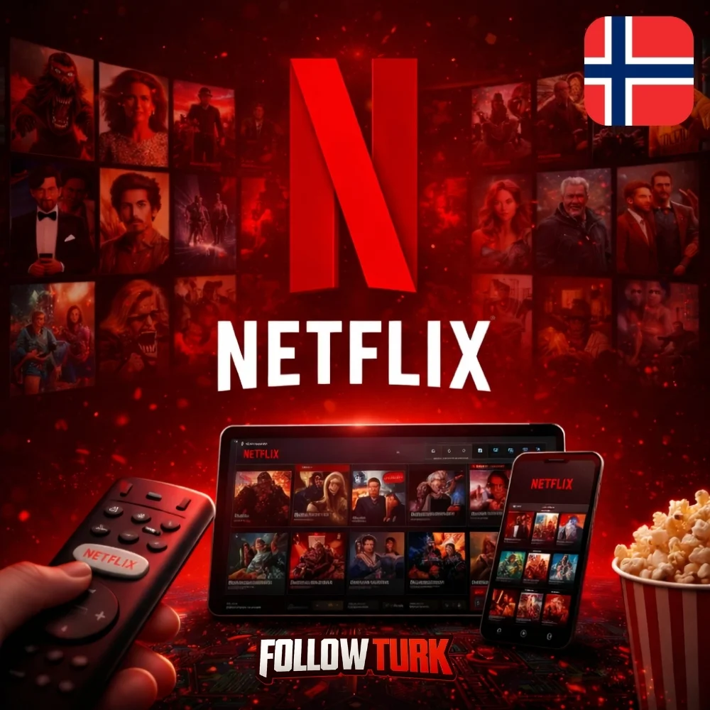 Netflix Norwegen – NOK Geschenkkarte - FollowTurk