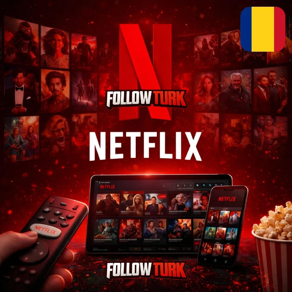 Netflix Rumänien – RON Geschenkkarte - FollowTurk