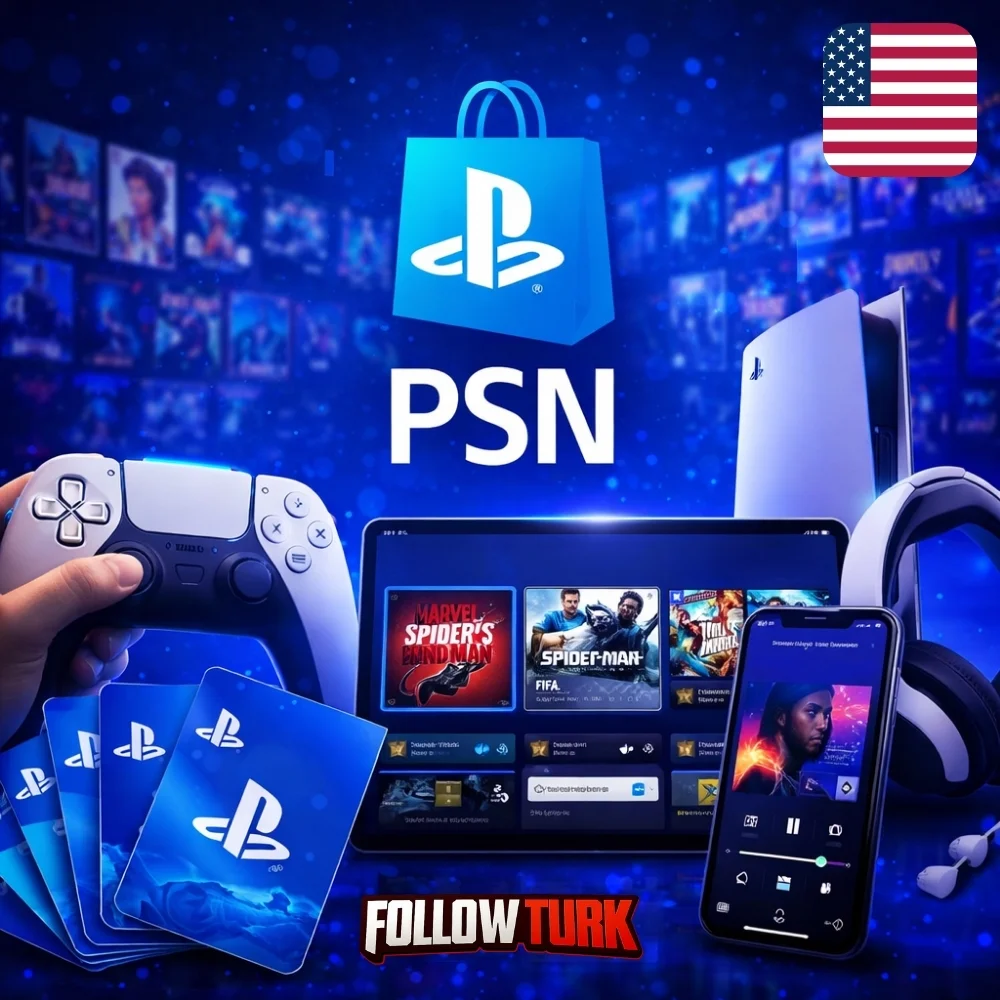 PlayStation USA - PSN Guthabenkarte - FollowTurk