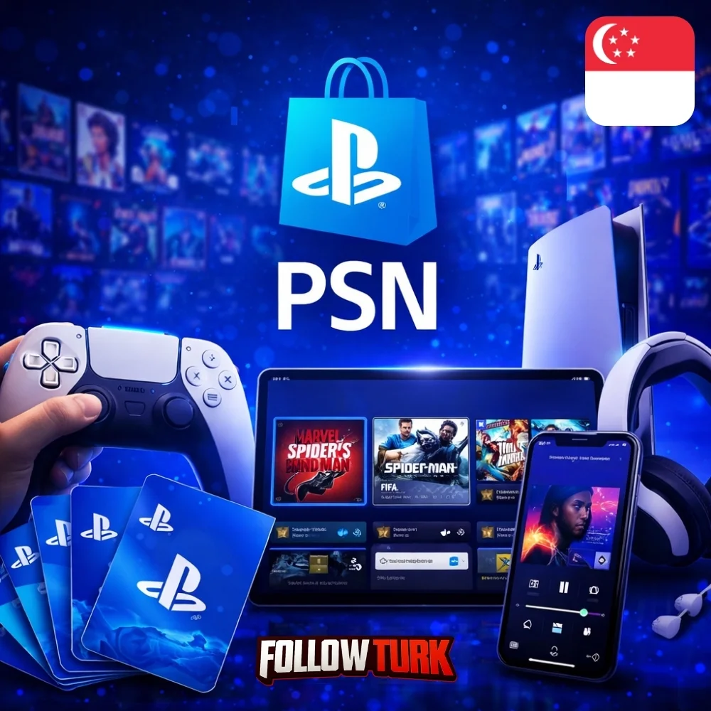 PlayStation Singapur – PSN Guthaben Karte (SGD) - FollowTurk