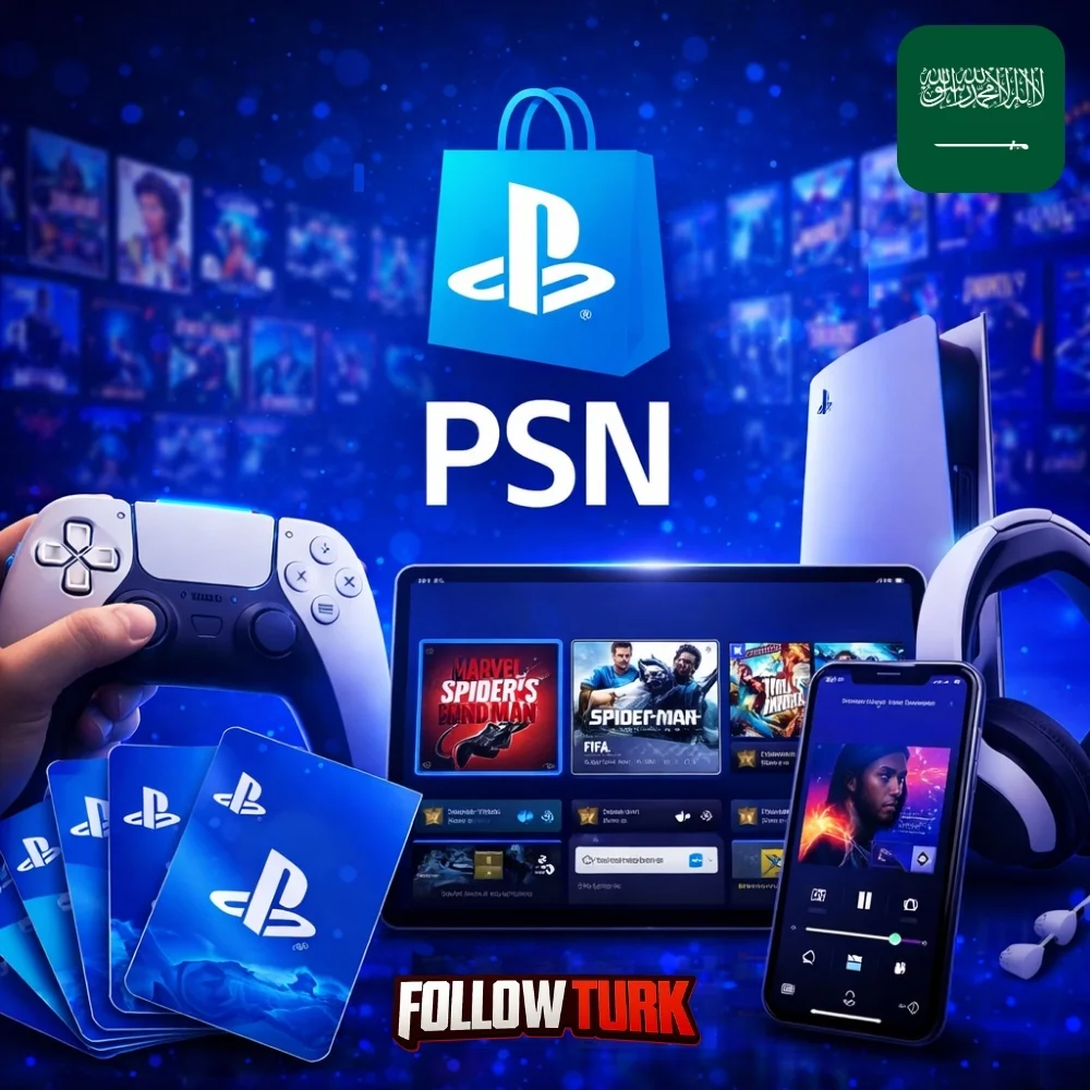 PlayStation Saudi-Arabien – PSN Guthabenkarte - FollowTurk