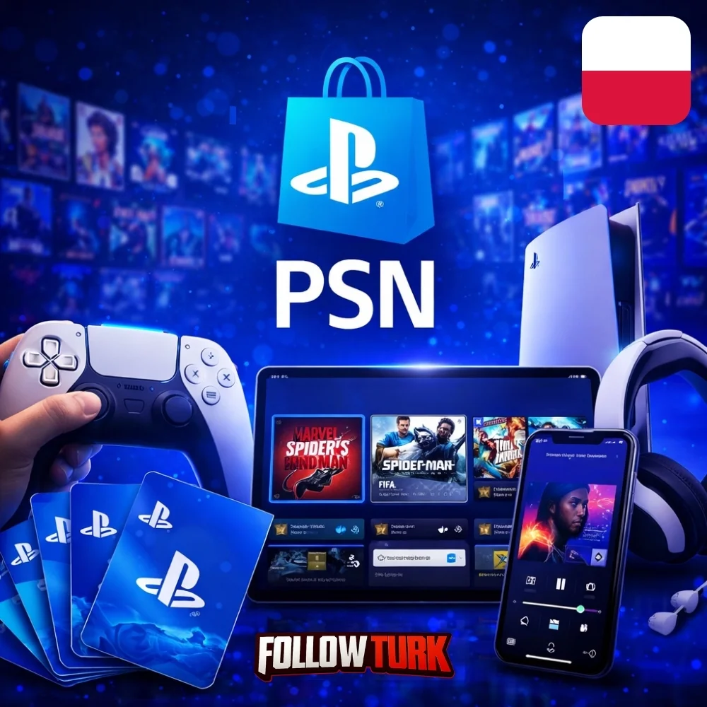 PlayStation Polen - PSN Guthabenkarte - FollowTurk