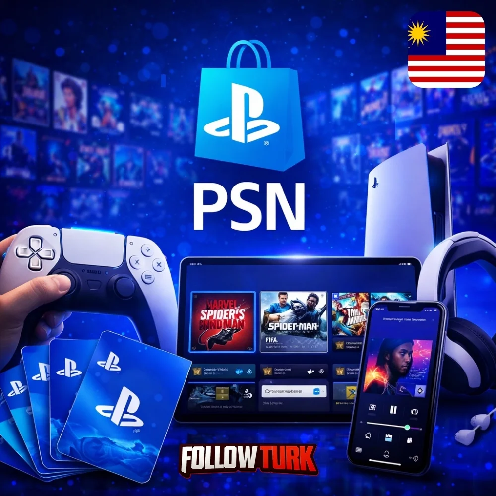 PlayStation Malaysia - PSN Guthabenkarte - FollowTurk