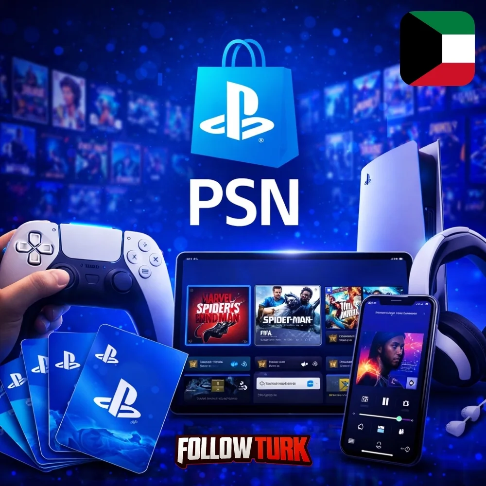 PlayStation Kuwait - PSN Guthabenkarte - FollowTurk