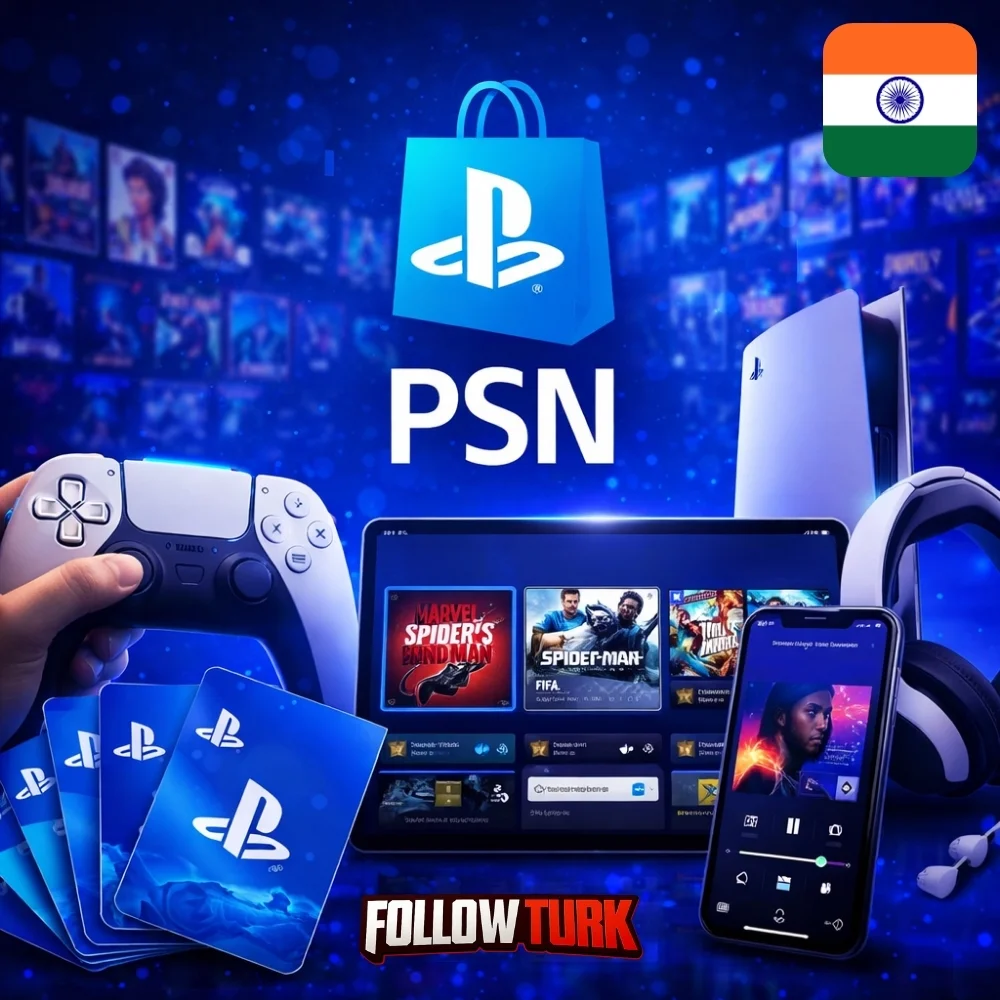 PlayStation Indien - PSN Guthaben - FollowTurk