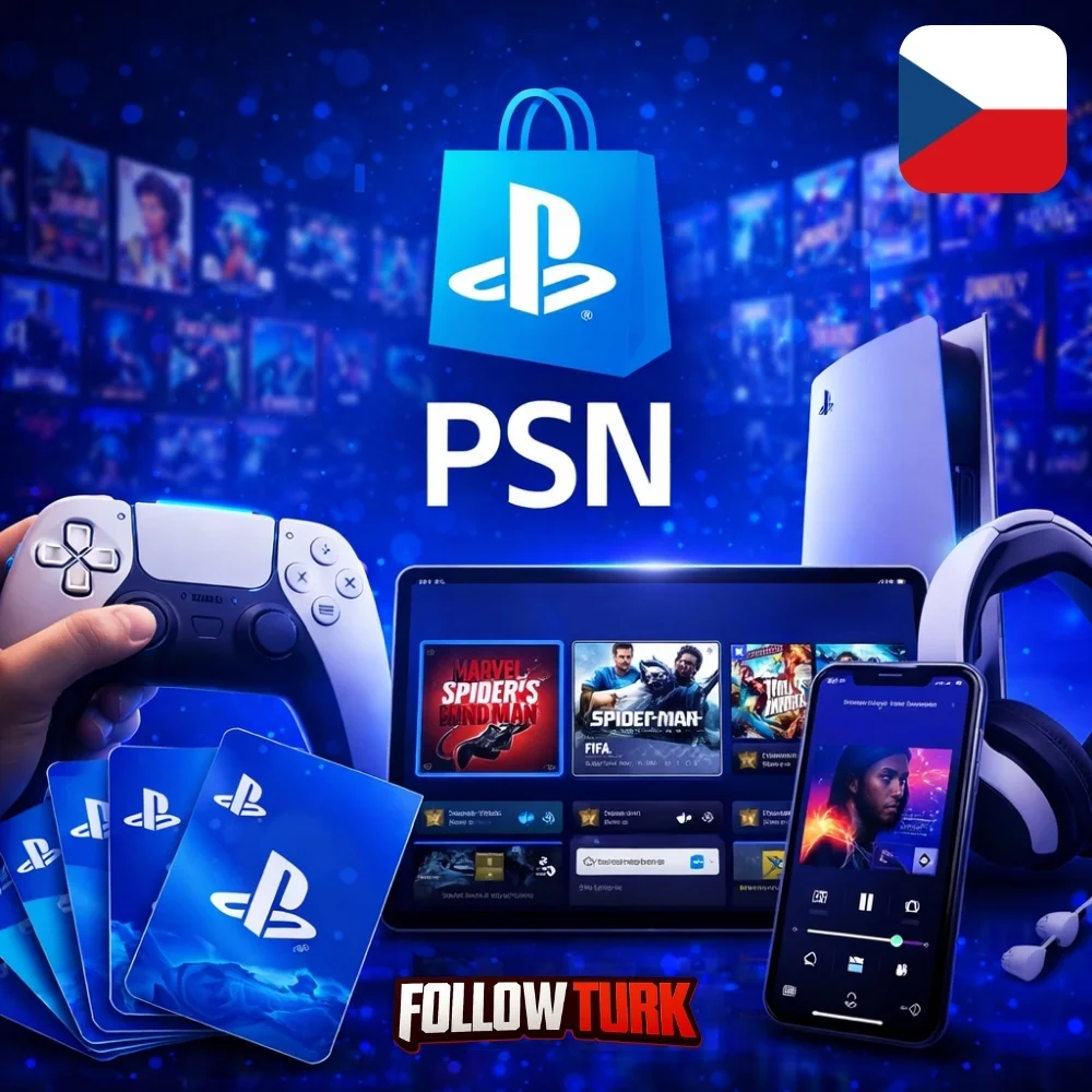 PlayStation Tschechien – PSN Guthabenkarte - FollowTurk