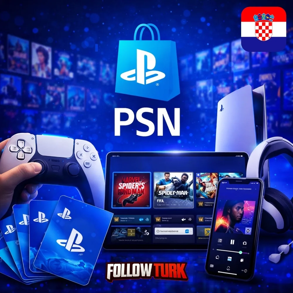 PlayStation Kroatien – PSN Guthabenkarte - FollowTurk