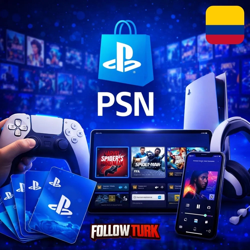 PlayStation Kolumbien – PSN Guthabenkarte - FollowTurk