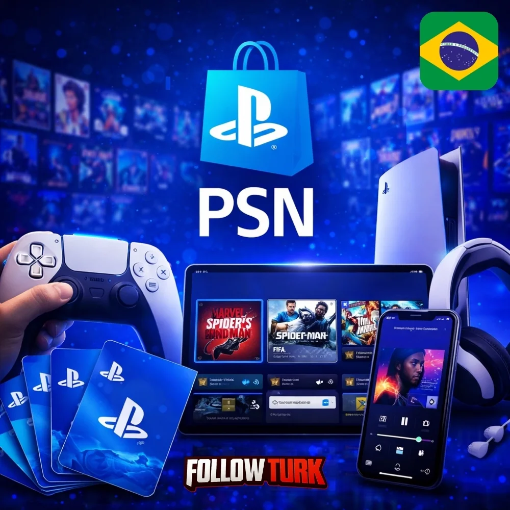 PlayStation Brasilien – PSN-Guthabenkarte - FollowTurk