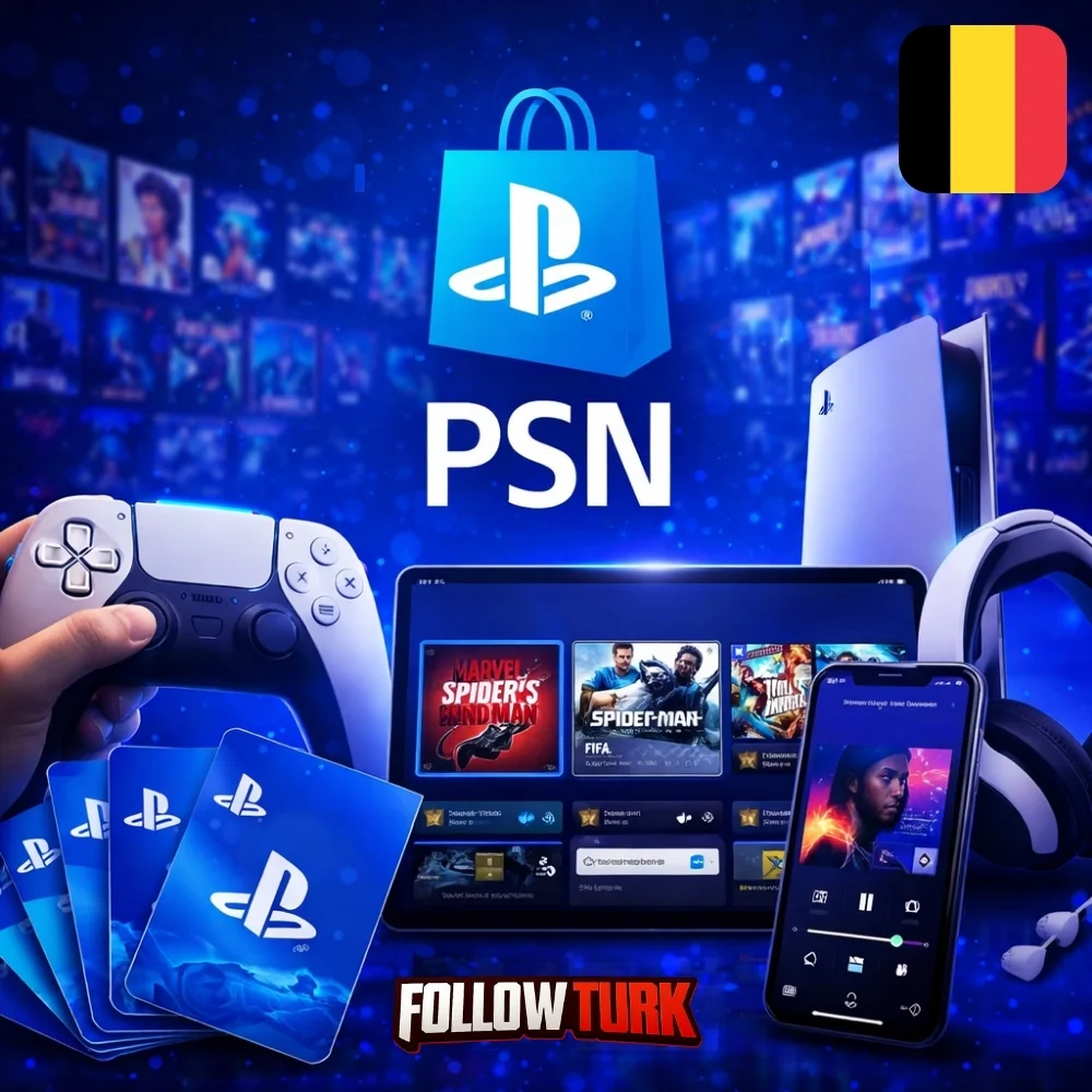 PlayStation Belgien - PSN - FollowTurk