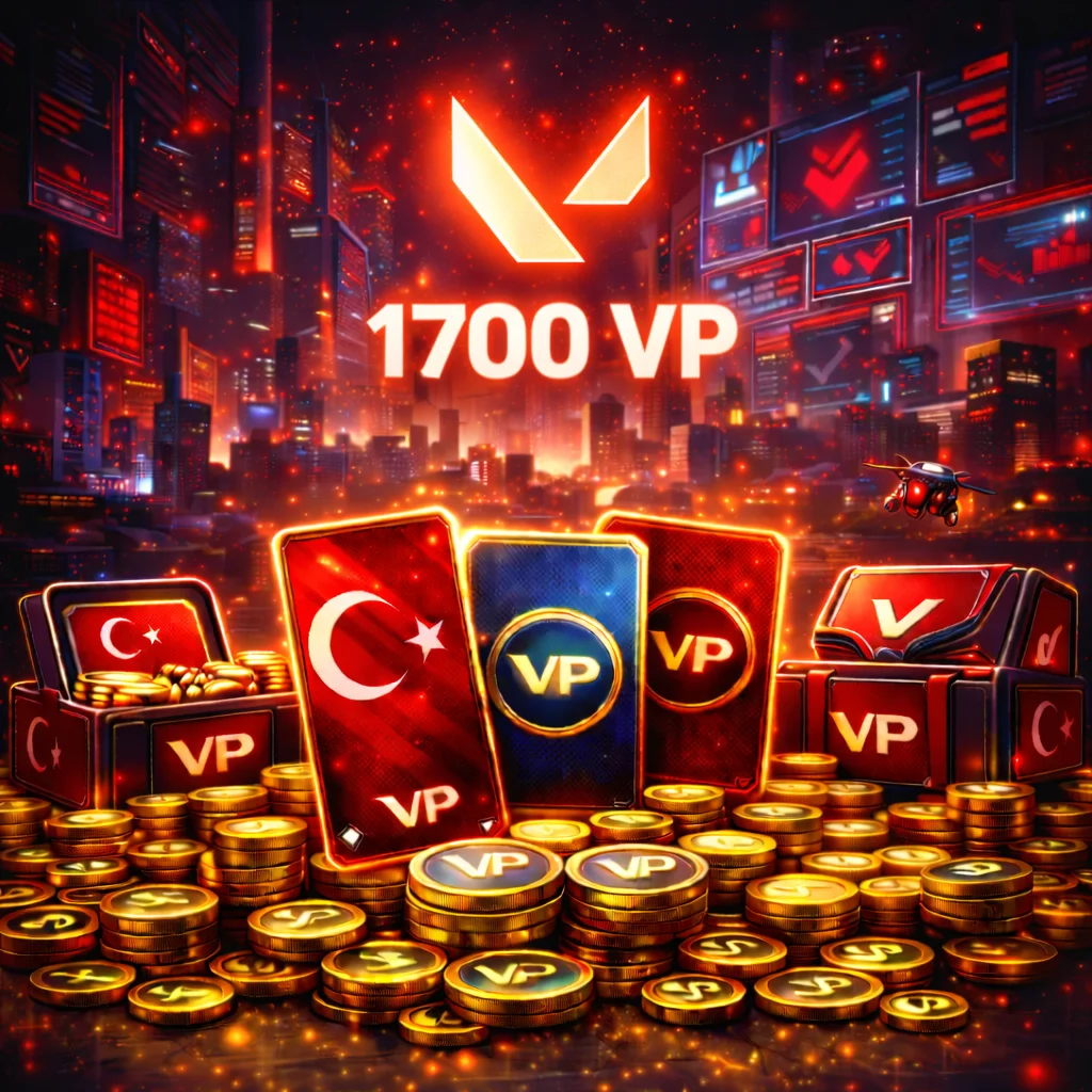 Türkei 1700 VP (Valorant Points TR) - FollowTurk