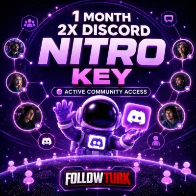 1 Monat 2x Discord Nitro Key