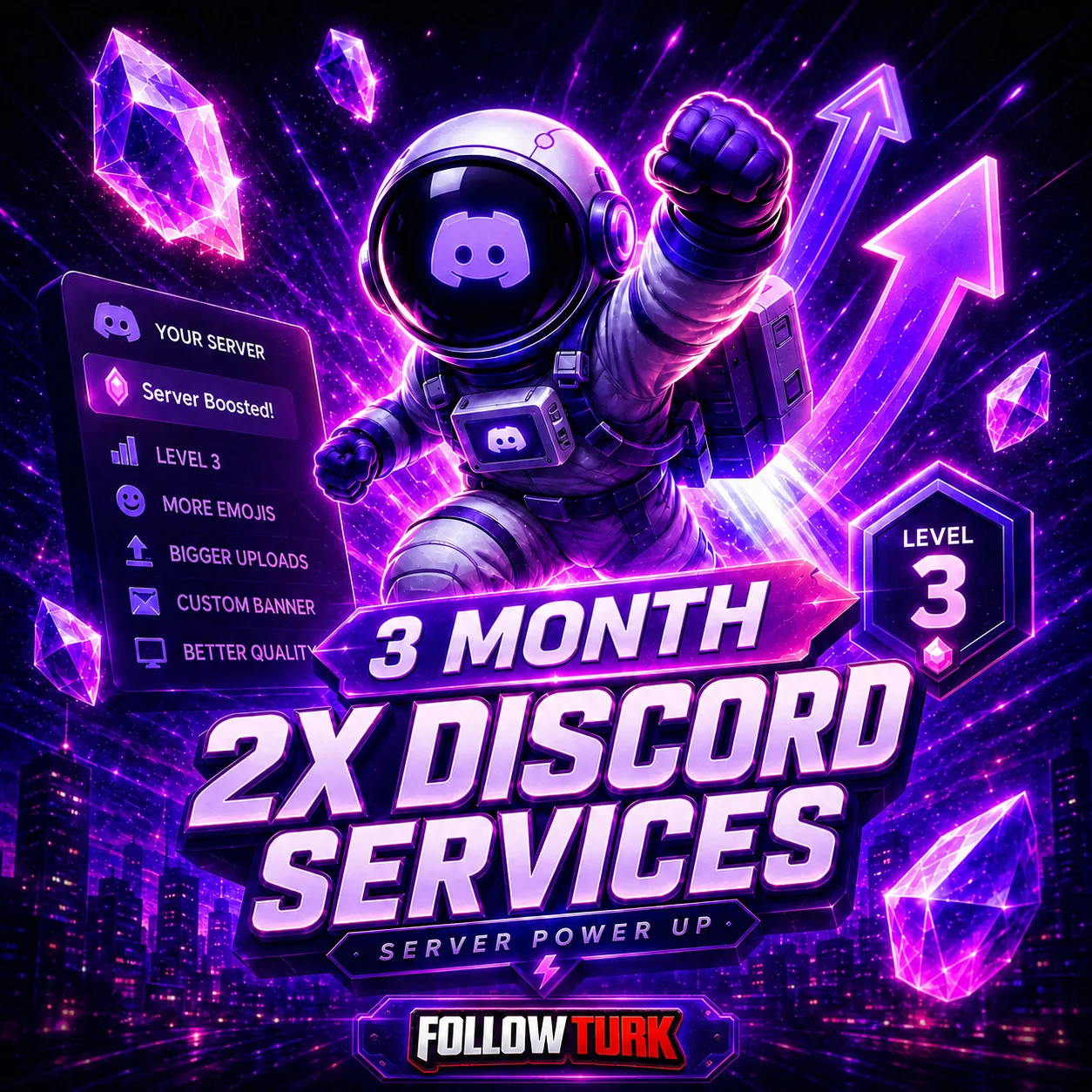 2x Discord Nitro Key für 3 Monate