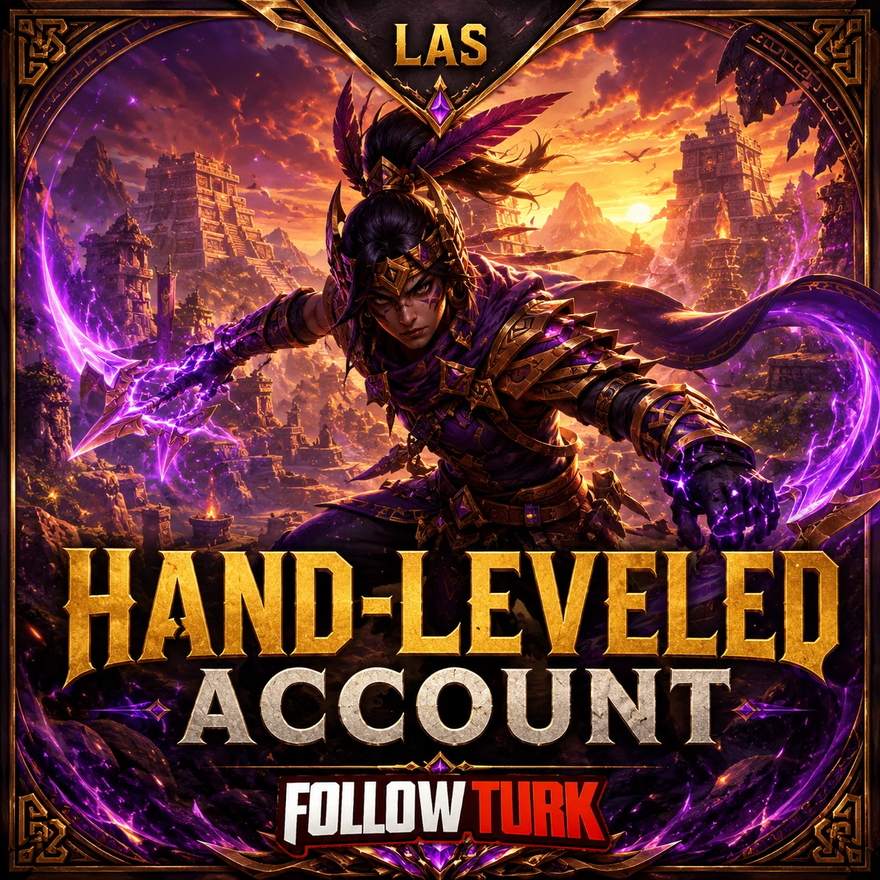 LAS – Handgelevelter Account - FollowTurk