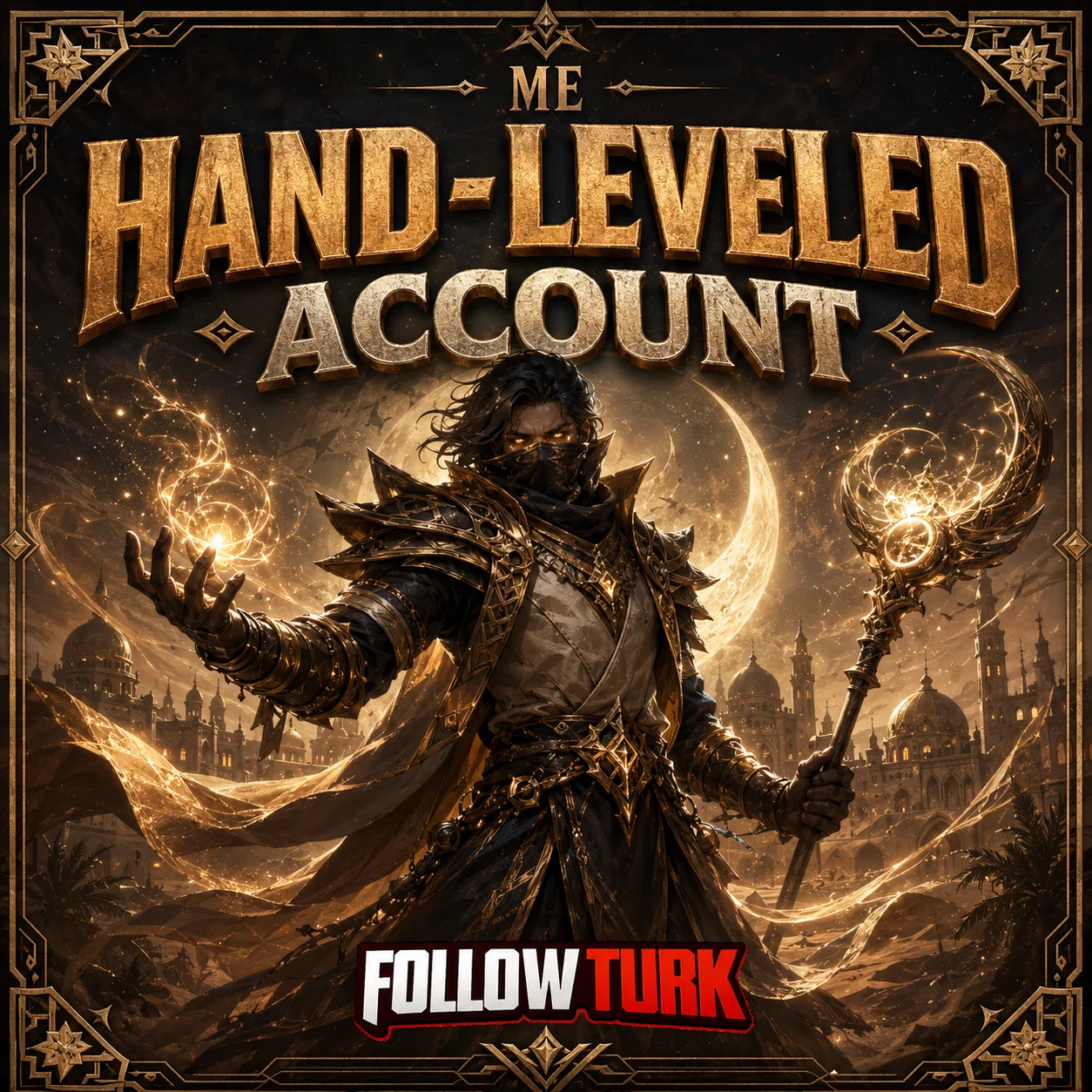 ME – Handgelevelter Account - FollowTurk