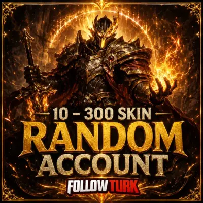 Zufälliger Legend Account mit 10 bis 300 Skins