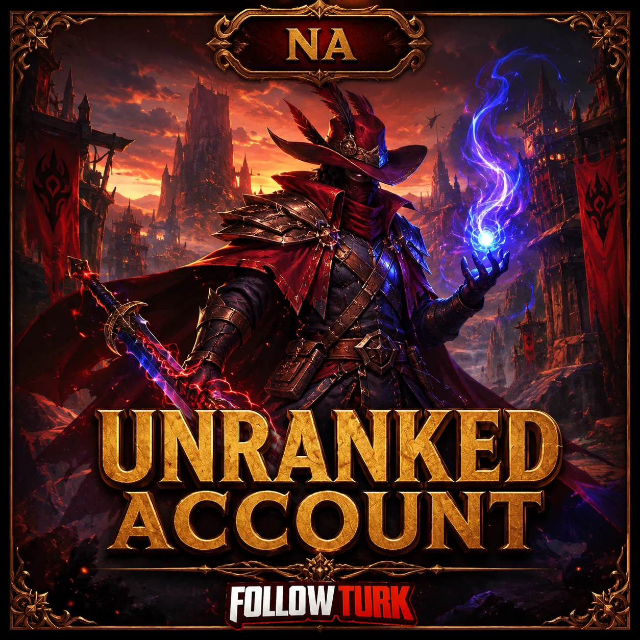 NA Legend Unranked-Konto - FollowTurk