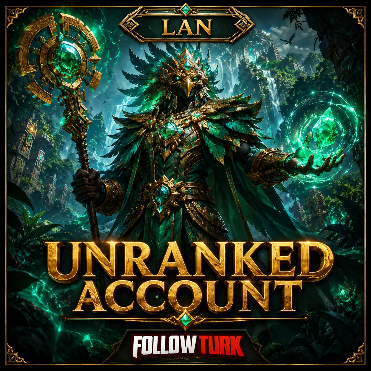 Legend LAN Unranked Account - FollowTurk