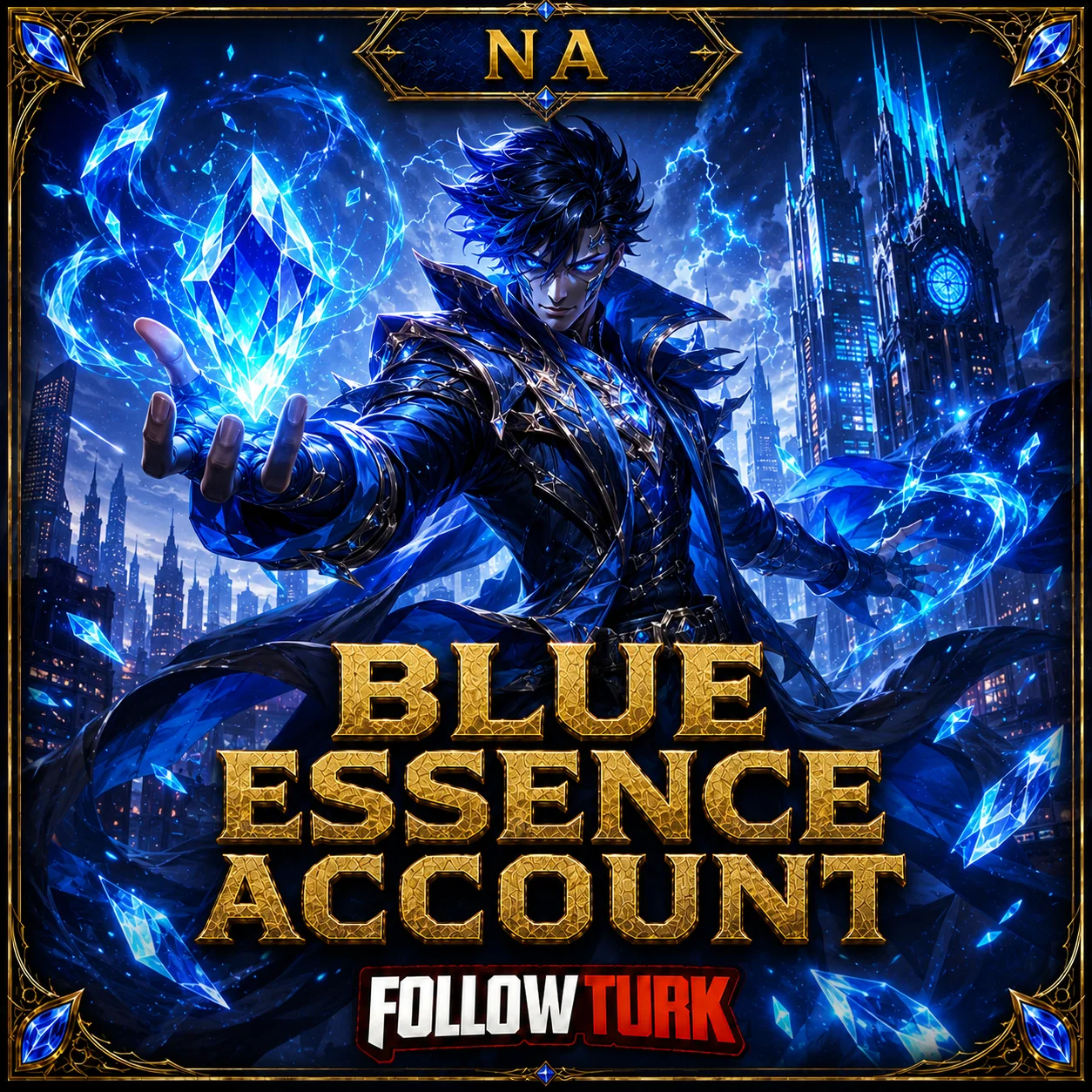 NA – Blue Essence Konto - FollowTurk