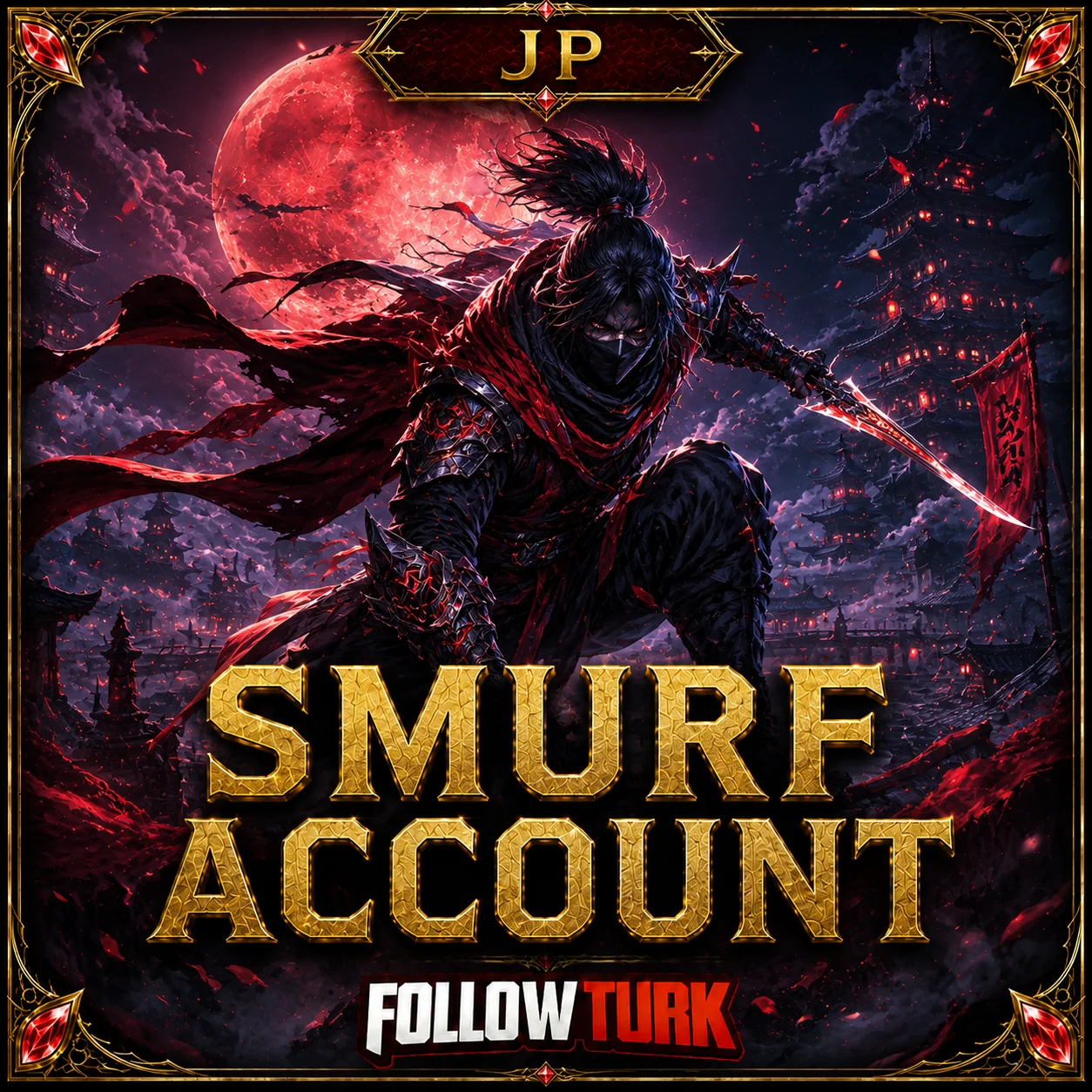 JP Legend Smurf-Konto - FollowTurk